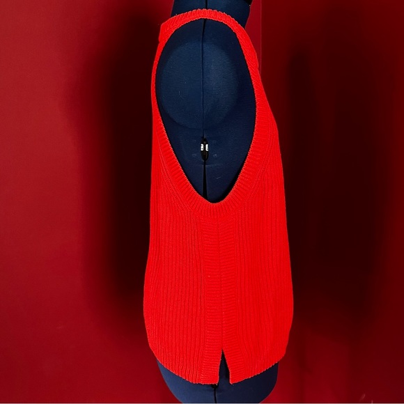 Madewell Red Valley Sweater Tank Top - Picture 8 of 13